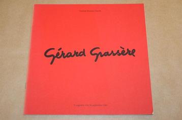 Gérard Grassère. Tentoonstelling Centraal Museum. beschikbaar voor biedingen