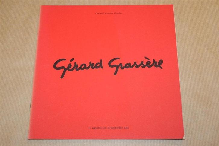 Gérard Grassère. Tentoonstelling Centraal Museum., Boeken, Kunst en Cultuur | Beeldend, Gelezen, Schilder- en Tekenkunst, Ophalen of Verzenden