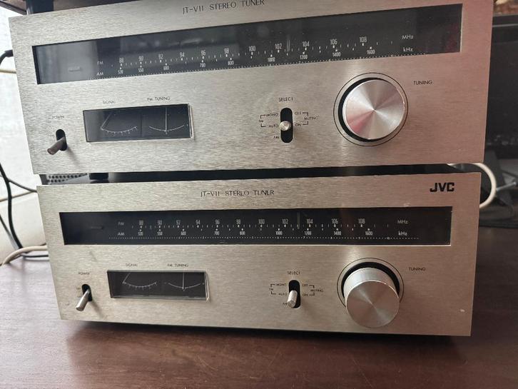 JVC JT-V11 vintage Tuner Solid State half jaren '70, Audio, Tv en Foto, Tuners, Gebruikt, Analoog, Ophalen of Verzenden