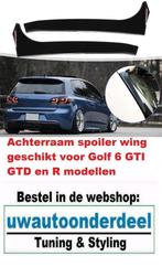 Raam Spoiler Wings Achterruit Spoiler Geschikt VW Golf 6 GTI, Ophalen of Verzenden