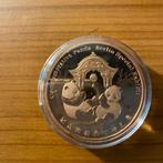 Penning met twee Panda's-koper/brons-2018, Ophalen of Verzenden, Brons, Buitenland