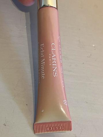 Clarins Natural Lip Perfector Glow 07 toffee pink  Shimmer beschikbaar voor biedingen