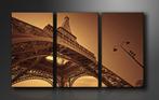 Nieuw * 3 Luik van Canvas * Eiffeltoren Parijs 90x160cm, Ophalen of Verzenden