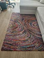 Kleurrijk Vloerkleed - Uniek Design, Huis en Inrichting, Ophalen, 100 tot 150 cm, Zo goed als nieuw, Rood