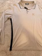 Karl Lagerfeld Polo Shirt - Maat M, Kleding | Heren, Polo's, Ophalen of Verzenden, Zo goed als nieuw, Maat 48/50 (M), Beige