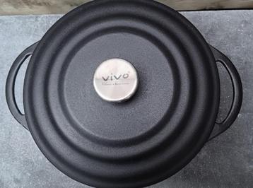 VILLEROY & BOCH VIVO *nieuwe* gietijzer pan Ø24 cm (G273) beschikbaar voor biedingen