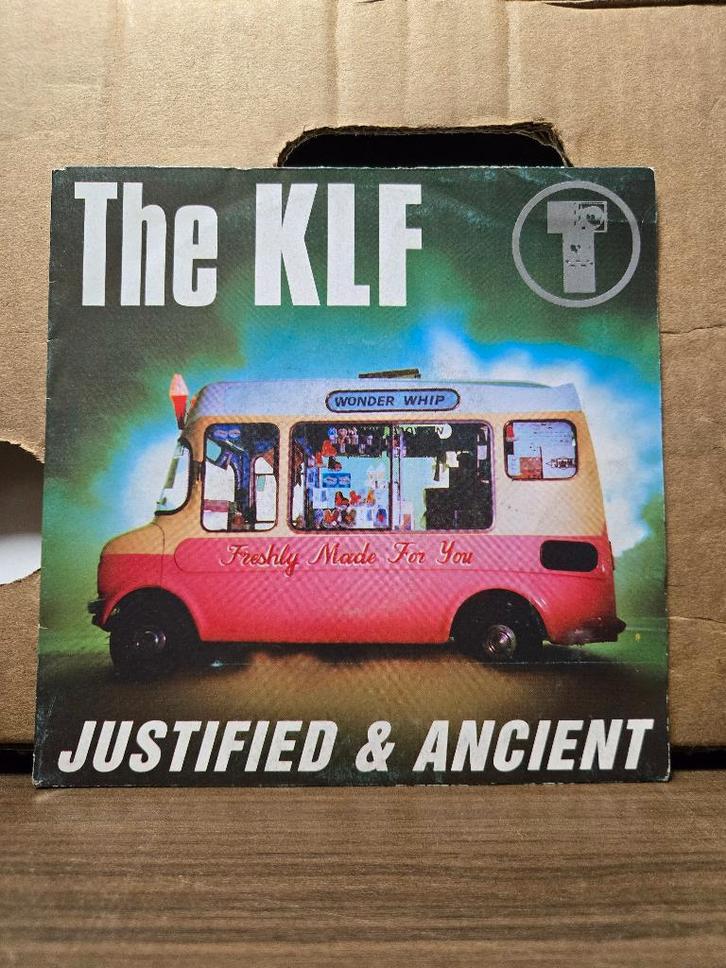 The KLF feat.Dusty Springfield - Justified and ancient, Cd's en Dvd's, Vinyl Singles, Zo goed als nieuw, Single, Pop, 7 inch, Ophalen of Verzenden
