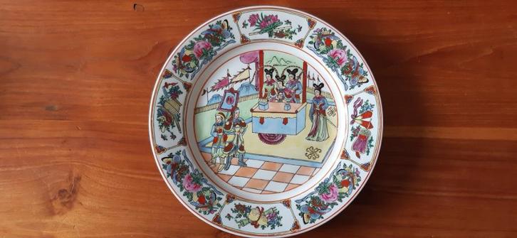 Chinees porselein bord, Antiek en Kunst, Antiek | Porselein, Verzenden