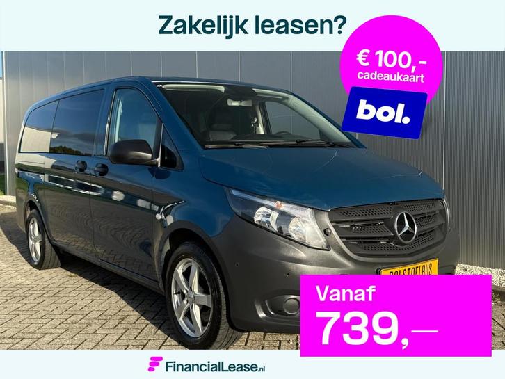 Mercedes-Benz Vito Tourer Rolstoelbus Zelfrijder (Airco) Aut, Auto's, Bestelauto's, Bedrijf, Lease, Financial lease, Aangepast voor mindervaliden
