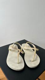 Havaianas Slippers Beige parelmoer Maat 38, Verzenden, Zo goed als nieuw, Beige, Slippers