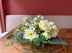Bloemstuk met kunstbloemen, Huis en Inrichting, Woonaccessoires | Kunstplanten en Kunstbloemen, Ophalen, Zo goed als nieuw, Binnen