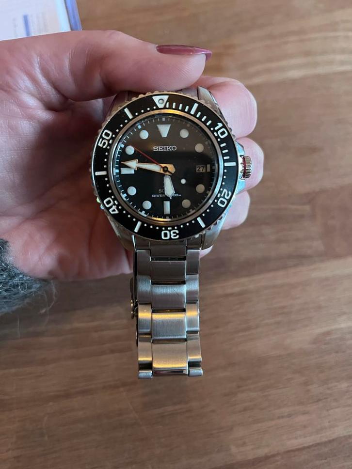Seiko Prospex SNE589P1 Duiker Horloge, Sieraden, Tassen en Uiterlijk, Horloges | Heren, Zo goed als nieuw, Polshorloge, Seiko