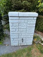 Kunststof regenton 300l , steenlook, 150 liter of meer, Ophalen, Zo goed als nieuw, Kunststof