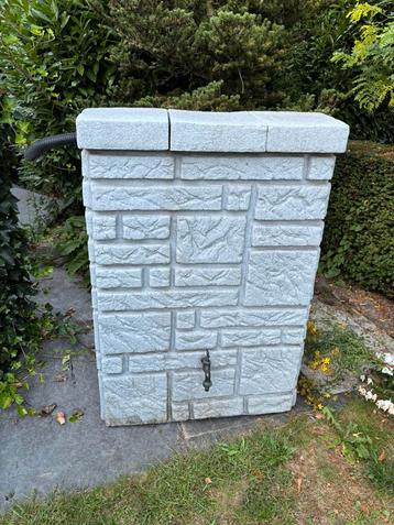 Kunststof regenton 300l , steenlook beschikbaar voor biedingen