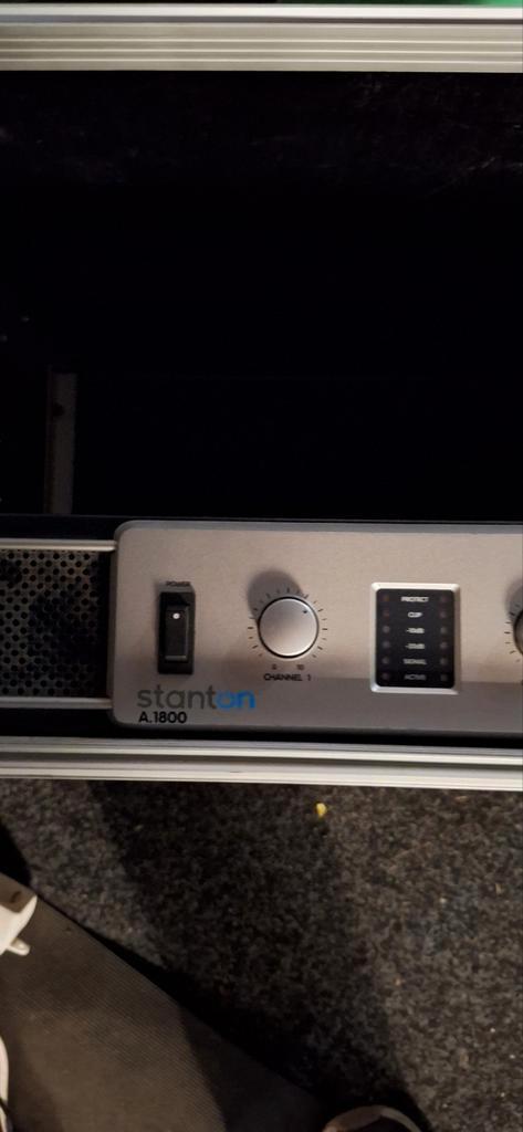 Stanton A1800 Versterker - Topklasse Audio!, Audio, Tv en Foto, Professionele Audio-, Tv- en Video-apparatuur, Gebruikt, Audio