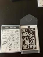 Stampin Up Simply Sparkling, Hobby en Vrije tijd, Ophalen of Verzenden, Zo goed als nieuw, Clearstamp