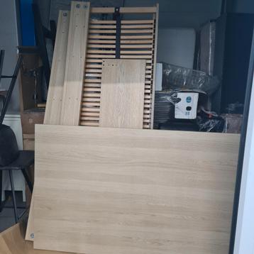 Mooi ikea malm bed 140x200 met lattenbodems - afbeelding 1