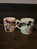 Disney mokken Mickey & Minnie Mouse, Verzamelen, Disney, Ophalen of Verzenden, Mickey Mouse, Zo goed als nieuw, Servies