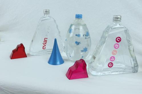 Evian Limited Edition Flessen, Verzamelen, Merken en Reclamevoorwerpen, Zo goed als nieuw, Verpakking, Ophalen of Verzenden