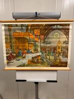 Oude schoolplaat wolters noordhoff 105x75, Ophalen, Geschiedenis