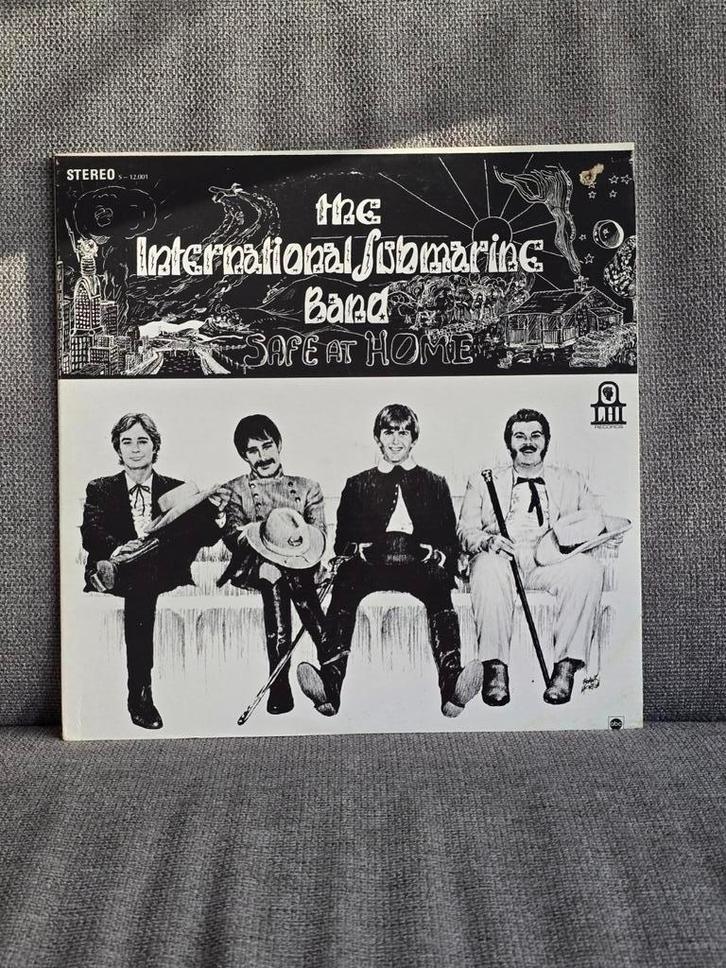 The International Submarine Band-Safe At Home, Cd's en Dvd's, Vinyl | Country en Western, Zo goed als nieuw, 12 inch, Ophalen of Verzenden
