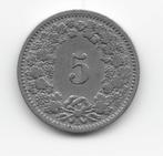 Zwitserland 5 rappen 1915 KM# 26, Postzegels en Munten, Munten | Europa | Niet-Euromunten, Losse munt, Overige landen, Verzenden