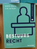 Bestuursrecht - Elferink & de Ruiter druk 6 zgan, Ophalen of Verzenden, Alpha, Zo goed als nieuw, HBO