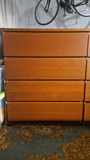 1x Malm Ikea ladekast, bruin - gebruikt [ZSM WEG] - afbeelding 4