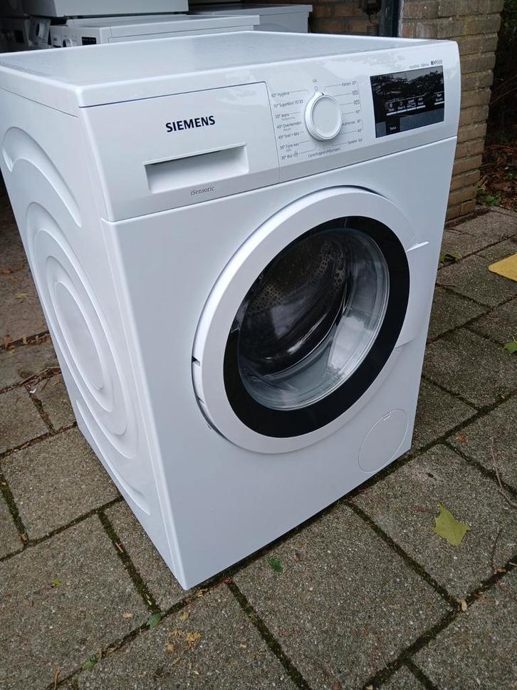 Siemens iq500 wasmachine 7kg, 1600 toeren A+++ nieuwstaat!, Witgoed en Apparatuur, Wasmachines, Gebruikt, Voorlader, 6 tot 8 kg