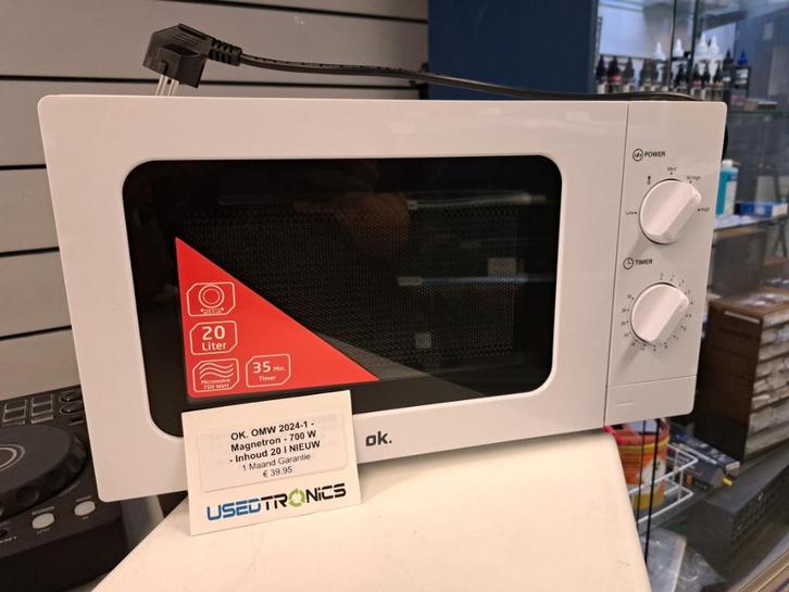OK. OMW 2041-1 - Magnetron - 700 W - Inhoud 20 | Nieuw, Caravans en Kamperen, Kampeeraccessoires, Gebruikt, Ophalen of Verzenden