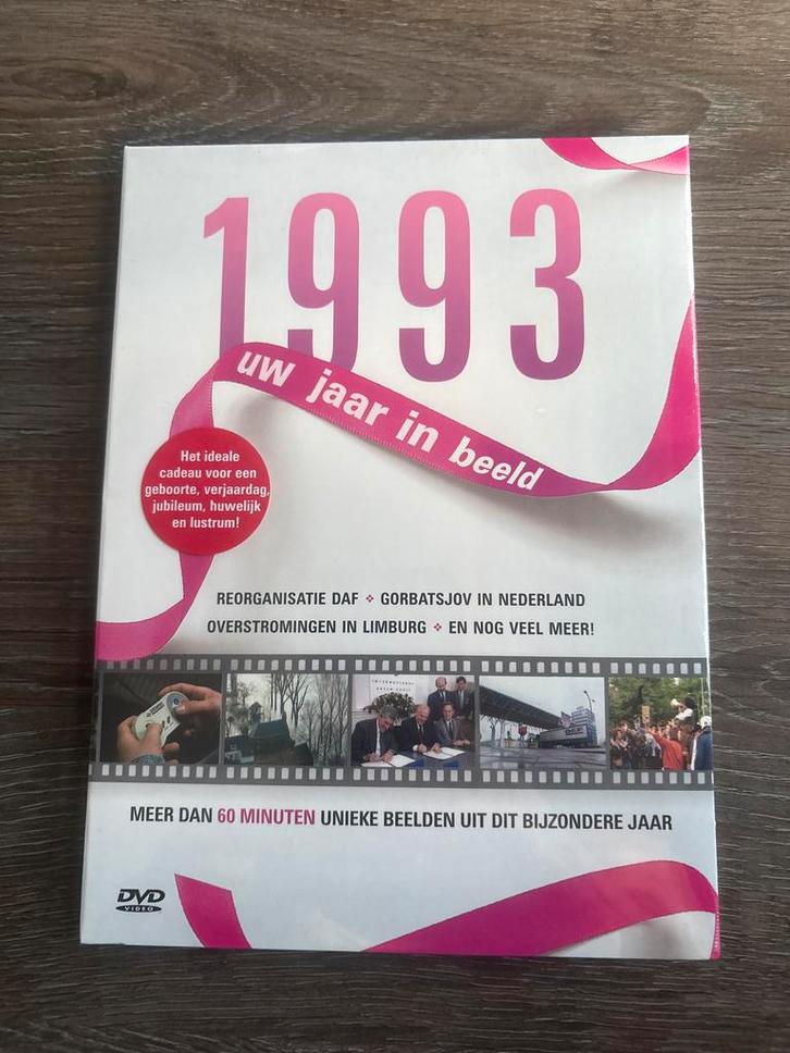 DVD 1993 - Uw Jaar in Beeld, Cd's en Dvd's, Dvd's | Muziek en Concerten, Nieuw in verpakking, Documentaire, Alle leeftijden, Ophalen of Verzenden