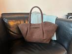 DeMellier New York Suede Tas Mocha - Groot!, Ophalen of Verzenden, Zo goed als nieuw, Bruin, Handtas