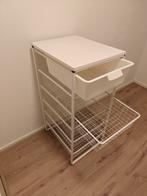 Witte Badkamer Ladenkast - Handdoeken, Huis en Inrichting, Kasten | Ladekasten, Ophalen, Minder dan 50 cm, 5 laden of meer, 100 tot 150 cm