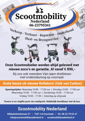 Driewielfiets  - Scootmobiel / Verkoop - Reparatie - Verhuur beschikbaar voor biedingen