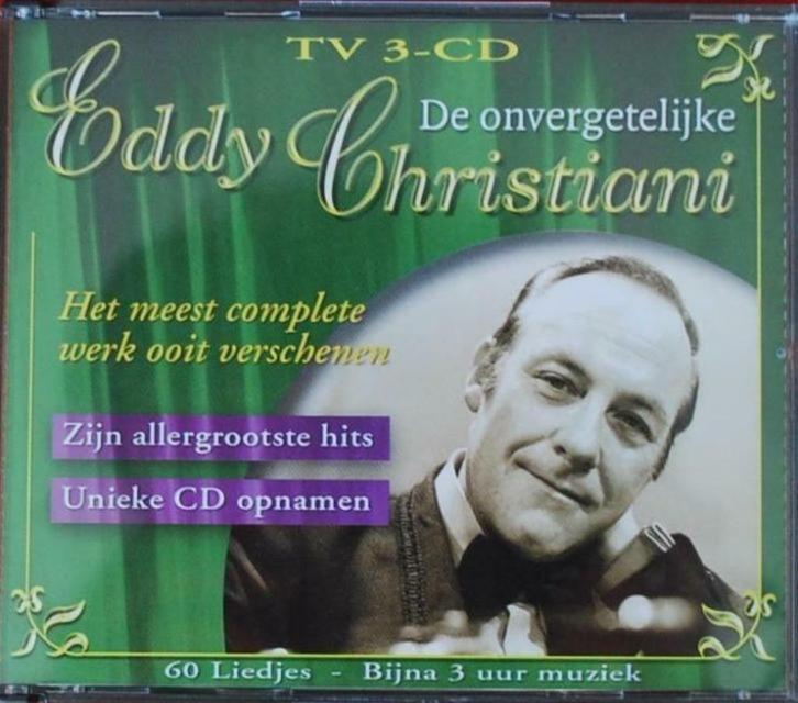 Eddy Christiani - De onvergetelijke, Cd's en Dvd's, Cd's | Nederlandstalig, Zo goed als nieuw, Levenslied of Smartlap, Ophalen of Verzenden