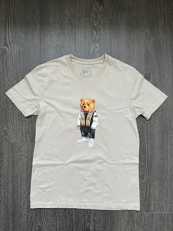 Unisex shirtje / shirt beige met opdruk Baron Filou mt S beschikbaar voor biedingen