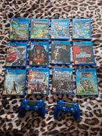 PS4 Controllers en 12 GAMES, Spelcomputers en Games, Games | Sony PlayStation 4, 2 spelers, Ophalen of Verzenden, Vanaf 3 jaar