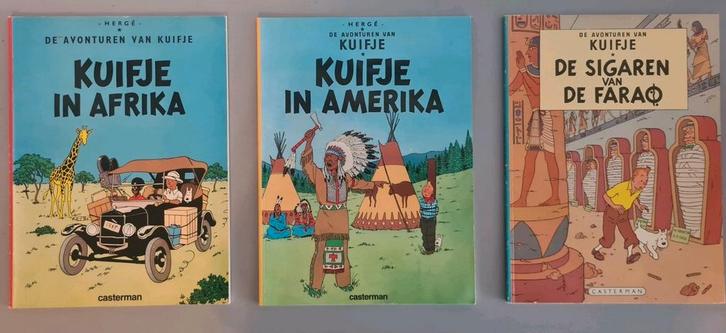 Kuifje stripboeken hele collectie Hergé Tintin, Boeken, Stripboeken, Gelezen, Meerdere stripboeken, Ophalen of Verzenden