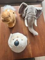 Zachte Dierenhoofden voor aan de Muur, Ophalen, Zo goed als nieuw