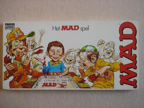 LEUK: Het MAD Spel - MAD Bordspel, Hobby en Vrije tijd, Gezelschapsspellen | Bordspellen, Gebruikt, Een of twee spelers, Drie of vier spelers
