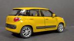 Fiat 500 L yellow 1:36 Welly Pol, Nieuw, Ophalen of Verzenden, Auto