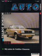 Autokampioen 22 1981 : Talbot Horizon GL - Cadillac Cimarron, Ophalen of Verzenden, Gelezen, Algemeen