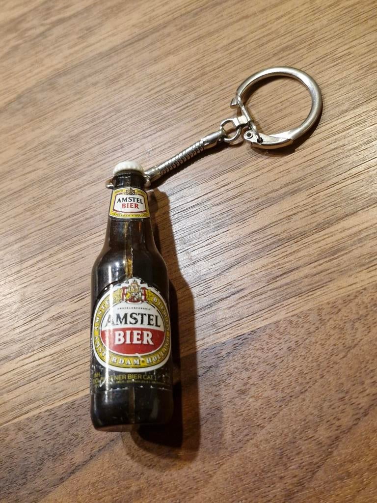 258 Amstel Bier Sleutelhanger - Gebruiksvoorwerp, Ophalen of Verzenden, Gebruiksvoorwerp