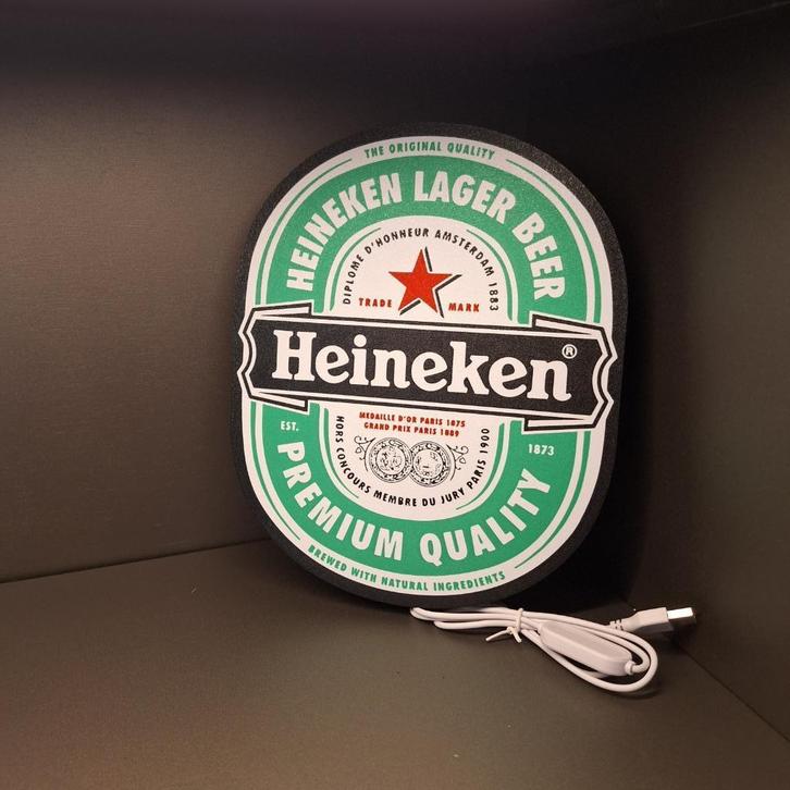 heineken mancave / kroeg / bar lamp, Huis en Inrichting, Barren, Nieuw, Ophalen of Verzenden