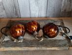 Heksen ballen oranje/ roest kleur, Huis en Inrichting, Woonaccessoires | Overige, Canadezenlaan 4 Dokkum, La Rentree, Ophalen of Verzenden