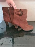 Bruine leren laarzen, Kleding | Dames, Schoenen, Ophalen of Verzenden, Nieuw, Bruin, Hoge laarzen