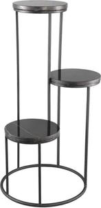PTMD Hilde Meervoudige Zuil H82xØ40 cm Marmer Zwart NIEUW, Markettenweg, Info@ptmd.nl, Nieuw, Ophalen of Verzenden