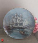 Wandbord Sea-Witch zeilschip van Franklin Porcelain 23 cm, Ophalen of Verzenden, Zo goed als nieuw