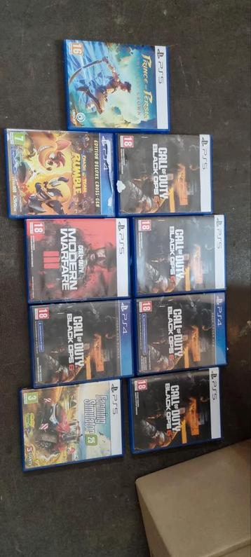 PS4/PS5 Games - Call of Duty, Crash, Farming Sim... beschikbaar voor biedingen