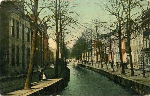 (300-257-029) Delft Oud Delft, Verzamelen, Ansichtkaarten | Nederland, Zuid-Holland, Verzenden